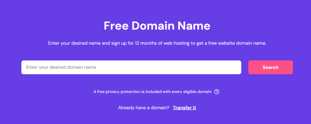 free domain