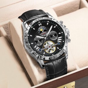 Men’s Fashion Hollowed-out Watch Automatic Mechanical Watch